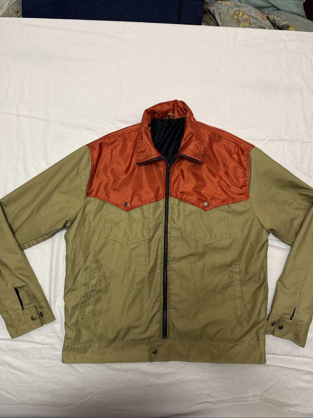 Men's Yellowstone John Dutton Style Classic Bomber Jacket, size Men’s X-Large